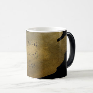 Mug Magic Créez votre propre frottis d'or noir