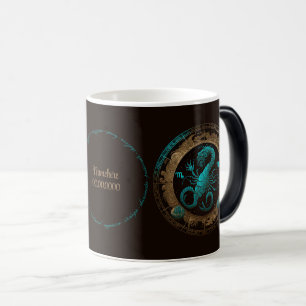Mug Magic Créez votre propre Scorpion céleste Zodiac