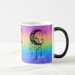 Mug Magic Créez votre propre silhouette Boho Moon Enchantant