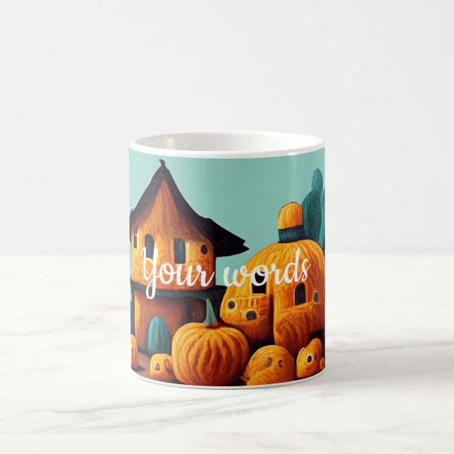 Mug Magic Créez votre propre village Citrouille (Centre)