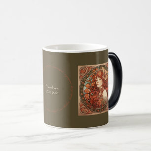 Mug Magic Créez votre propre Virgo Zodiac Art Nouveau