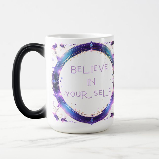 Mug Magic Crois en toi-même (Gauche)