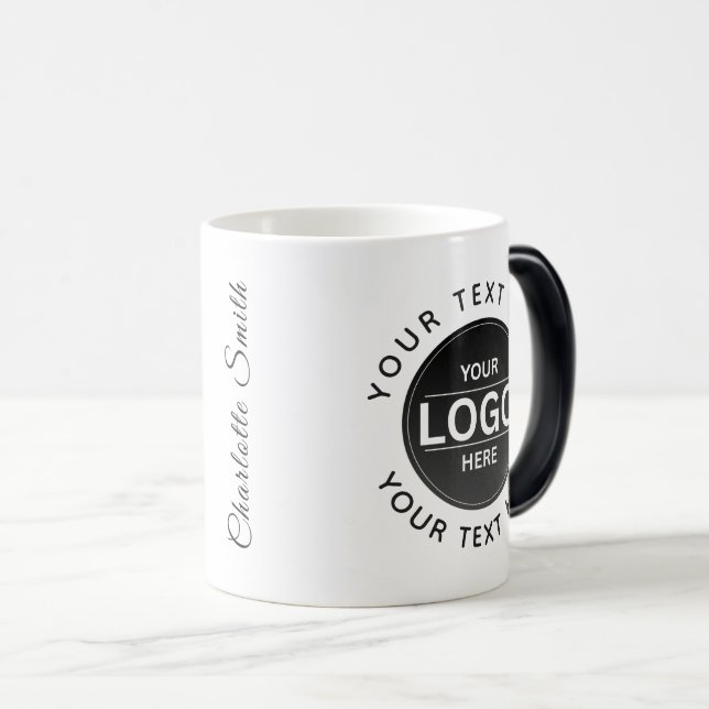 Mug Magic Custom Business Brand Logo (Devant droit)