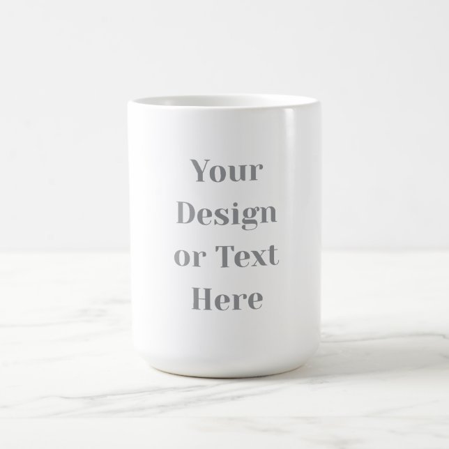 Mug Magic Customizable Your Design or Text Here Personalized (Centre)