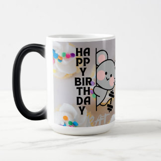 Mug Magic Cute Kawaii Mouse Colour Morphing Coffee Cup Gift