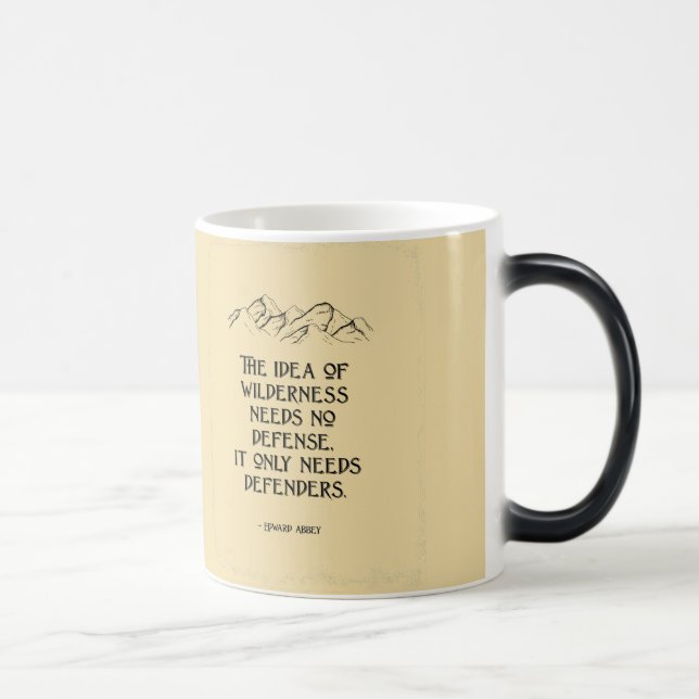 Mug Magic Défendre la nature sauvage (Droite)