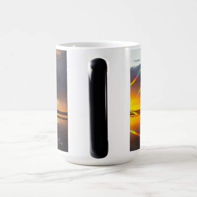 Mug Magic Dégustez chaque morphée de soleil (Poignée)