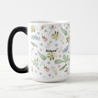 Mug Magic Delicate floral pattern 