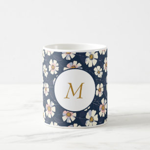 Mug Magic Design bleu et floral