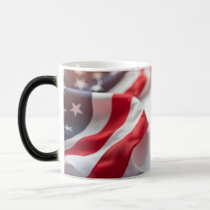 Mug Magic Dessin patriotique de la fête de l'Indépendance du