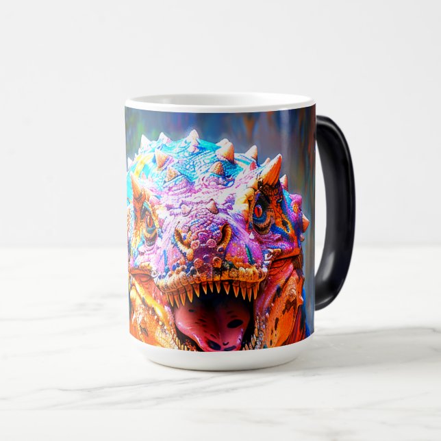 Mug Magic Dinosaure (Devant droit)