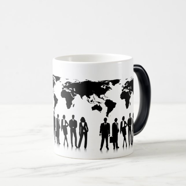 Mug Magic Dirigeants d'entreprise : Professionnels du commer (Devant droit)