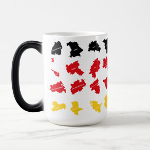 Mug Magic Drapeau des États allemands