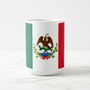 Mug Magic Drapeau du Mexique Drapeau de la République : 1824