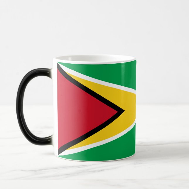 Mug Magic Drapeau Guyana (Gauche)