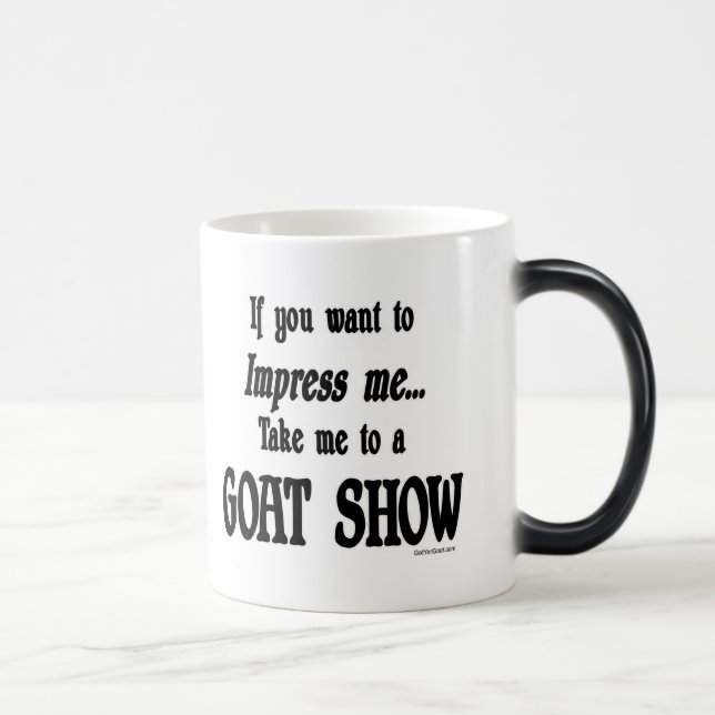 Mug Magic Drôle Chèvre Dit (Droite)