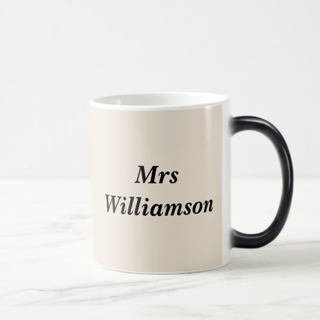 Mug Magic Drôle Tea Lover enseignant Slogan Staffroom (Droite)