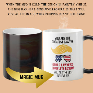 Mug Magic Drôle Trump meilleur avocat