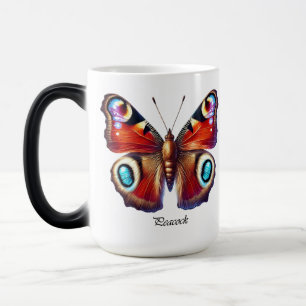 Mug Magic Écharpe élégante papillon paon 