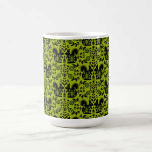 Mug Magic Écureuil Nordic Scandinave Folk Art