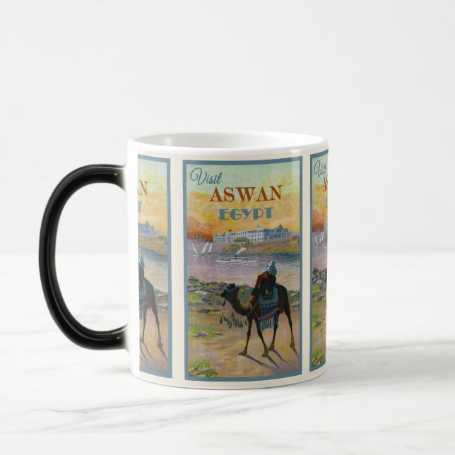 Mug Magic Égypte - Destination de voyage à Assouan (Gauche)