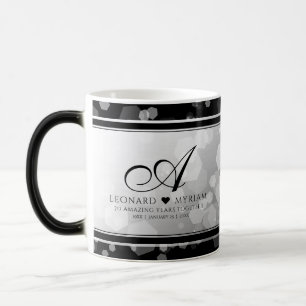 Mug Magic Élégant 70e anniversaire de Mariage Platinum