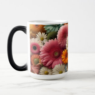 Mug Magic Élever votre espace coloré Gerbera Daisy Floral