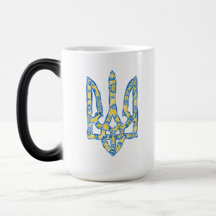 Mug Magic Emblème national de l'Ukraine