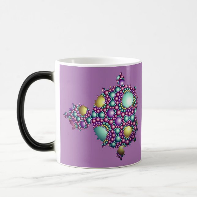 Mug Magic Ensemble complet mandelbrot sphère apollonienne em (Gauche)