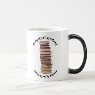 Mug Magic étudiant perpétuel morphing thermiquement la tas