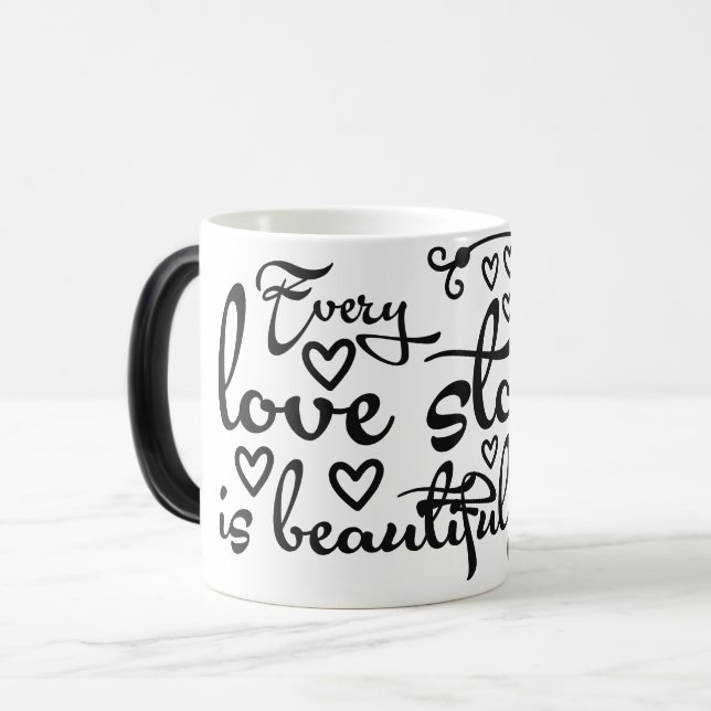 Mug Magic evry love story is beautiful (Devant gauche)