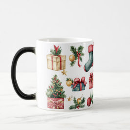 Mug Magic Festive Vintage Verwandlungstasse