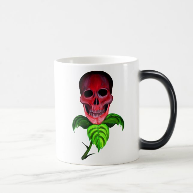 Mug Magic Fleur crâne (Droite)