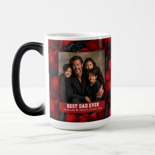 Mug Magic Fleur d'Amaryllis rouge Step-papa Souvenir