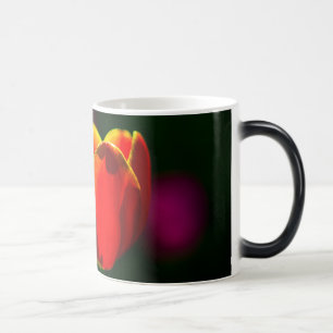 Mug Magic Fleur de tulipe rouge