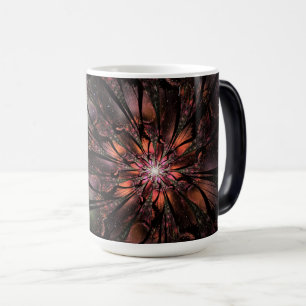 Mug Magic Fleur imaginaire fractale douce et tendresse