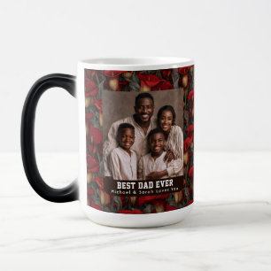 Mug Magic Fleurs de callas Célébration du nouveau papa pour
