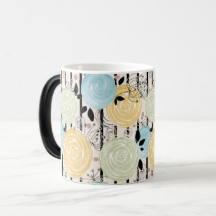 Mug Magic Fleurs rétro abstraites