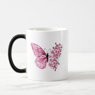 Mug Magic Flower Butterfly
