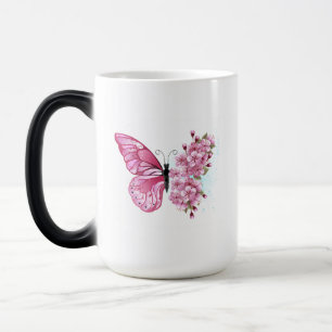 Mug Magic Flower Butterfly