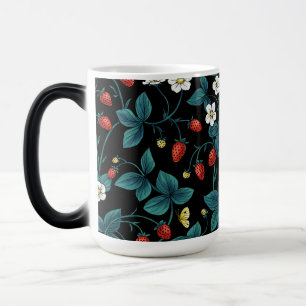 Mug Magic Fraises sauvages rouge/jaune/bleu/noir