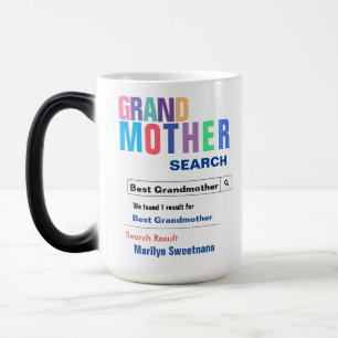 Mug Magic Funny Custom Meilleur Cadeau Grand-Mère