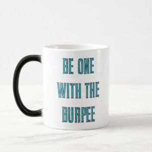 Mug Magic Funny Fitness Burpee Humour de salle de sport