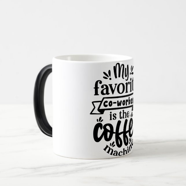 Mug Magic Funny Office Coffee Quotes (Devant gauche)