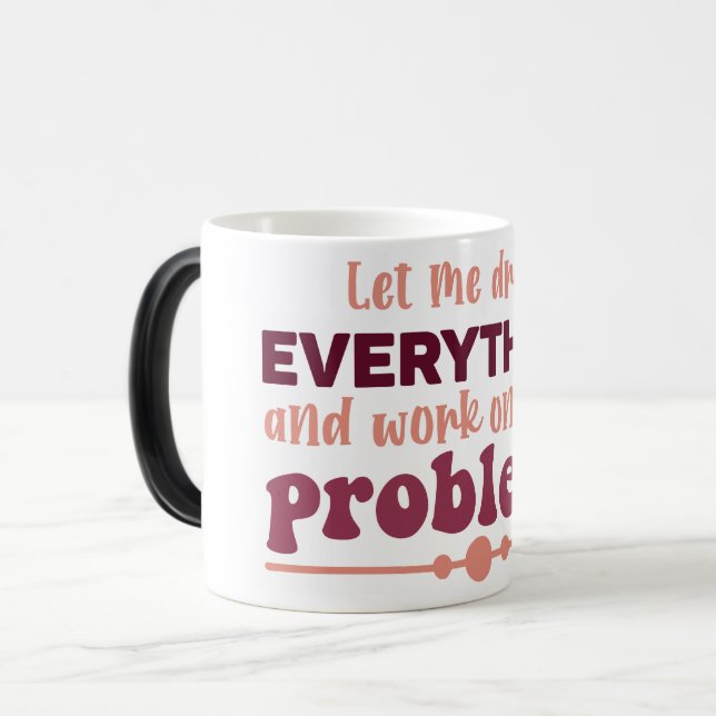 Mug Magic Funny Office Coffee Quotes (Devant gauche)