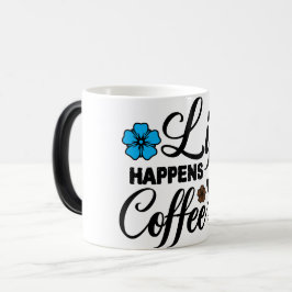 Mug Magic Funny Office Coffee Quotes Verwandlungstasse