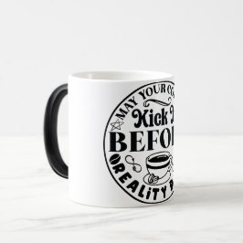 Mug Magic Funny Office Coffee Quotes Verwandlungstasse