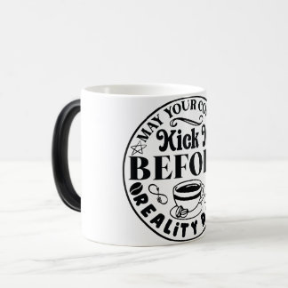 Mug Magic Funny Office Coffee Quotes Verwandlungstasse