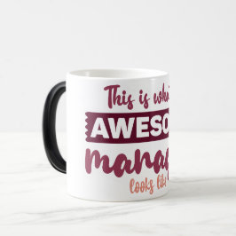 Mug Magic Funny Office Coffee Quotes Verwandlungstasse