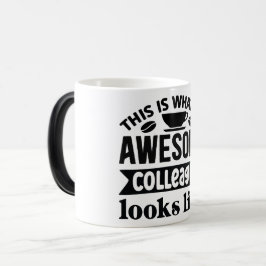 Mug Magic Funny Office Coffee Quotes Verwandlungstasse